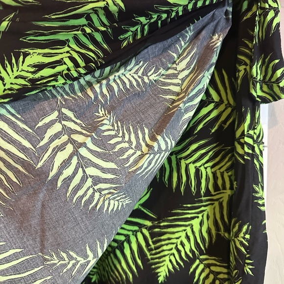 Size 14 Psychedelic Fern Sarong Skirt GUC - Picture 3 of 5